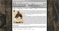 Desktop Screenshot of huntercontractors.net